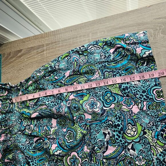 Lilly Pulitzer Blue Sundress with Flutter Cap Sleeves - Picture 7 of 7